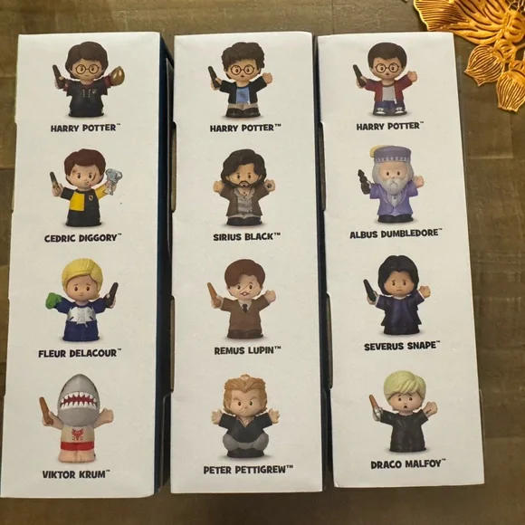 Harry Potter Little People Collector Bundle (3 Sets, 12 Figures, NEW Sealed) - Picture 8 of 8